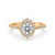 Vintage Style Halo Engagement Ring