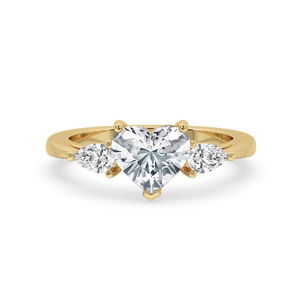 Three Stone Engagement Ring