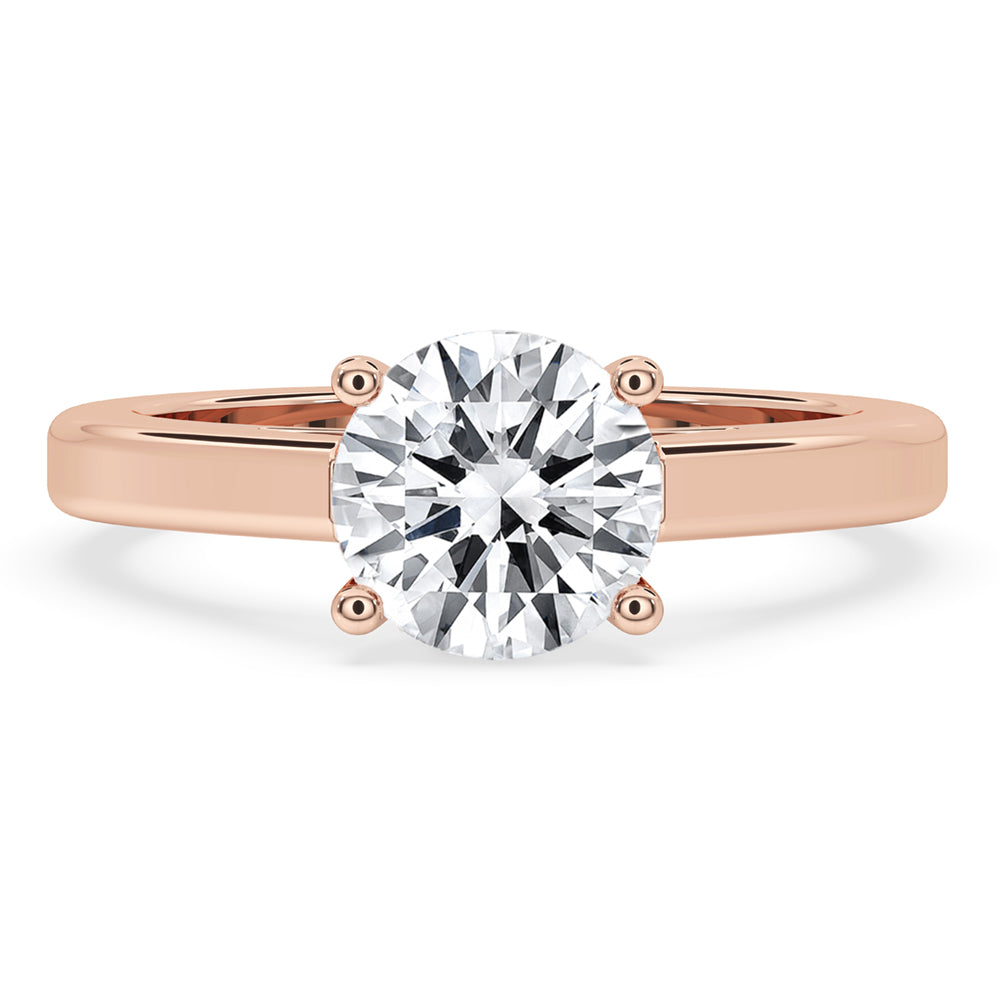 Lab Grown Diamond Solitaire Engagement Ring