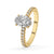 Oval Diamond Wedding Ring