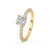 2 Carat Cushion Cut Diamond Ring