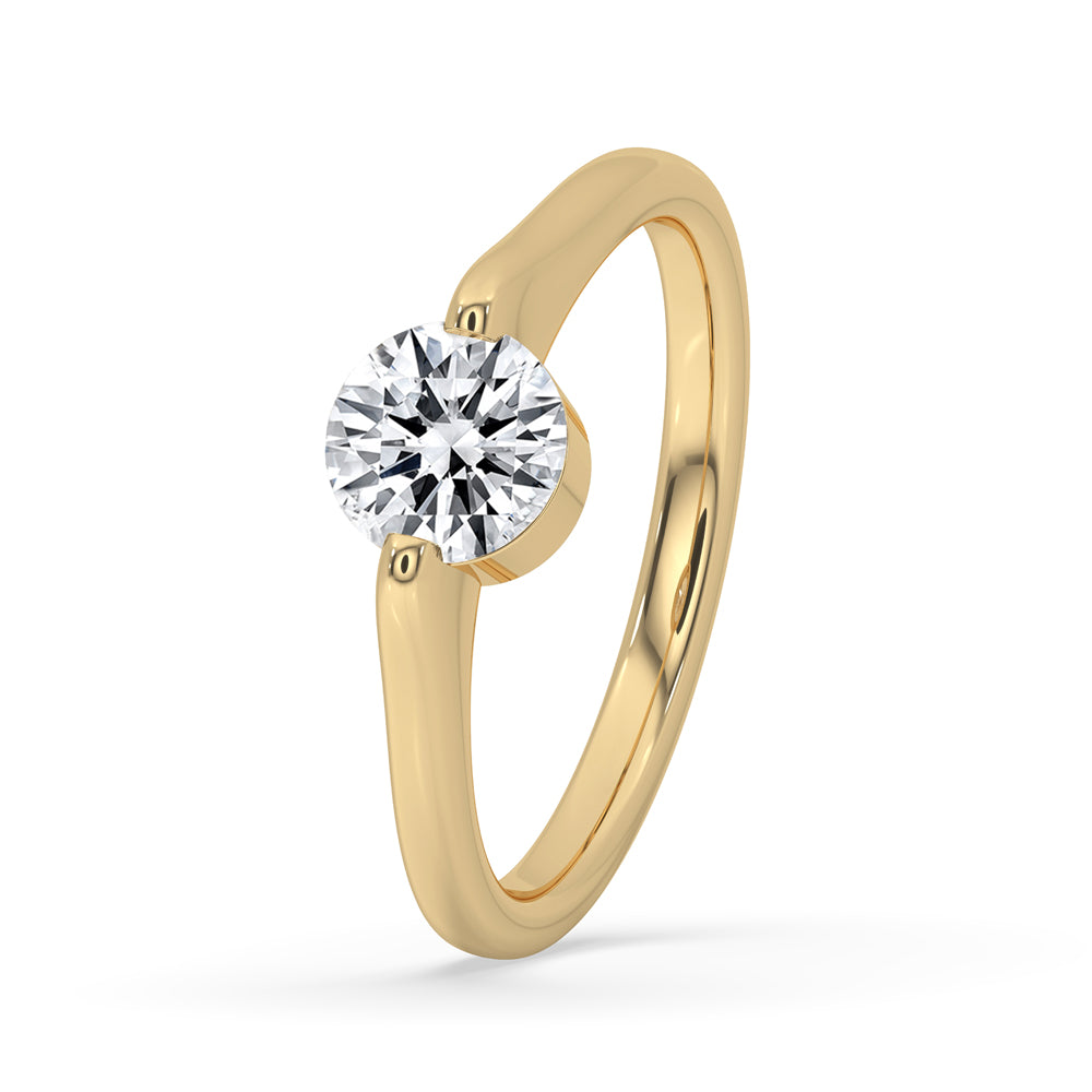 3 Carat Diamond Simple Engagement Ring