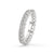 Pave Set Wedding Band