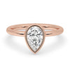 Bezel Set Diamond Ring