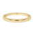 Simple gold wedding band showcasing timeless elegance.