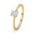 Radiant Solitaire Engagement Ring