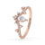 Designer Ring In Rose Gold