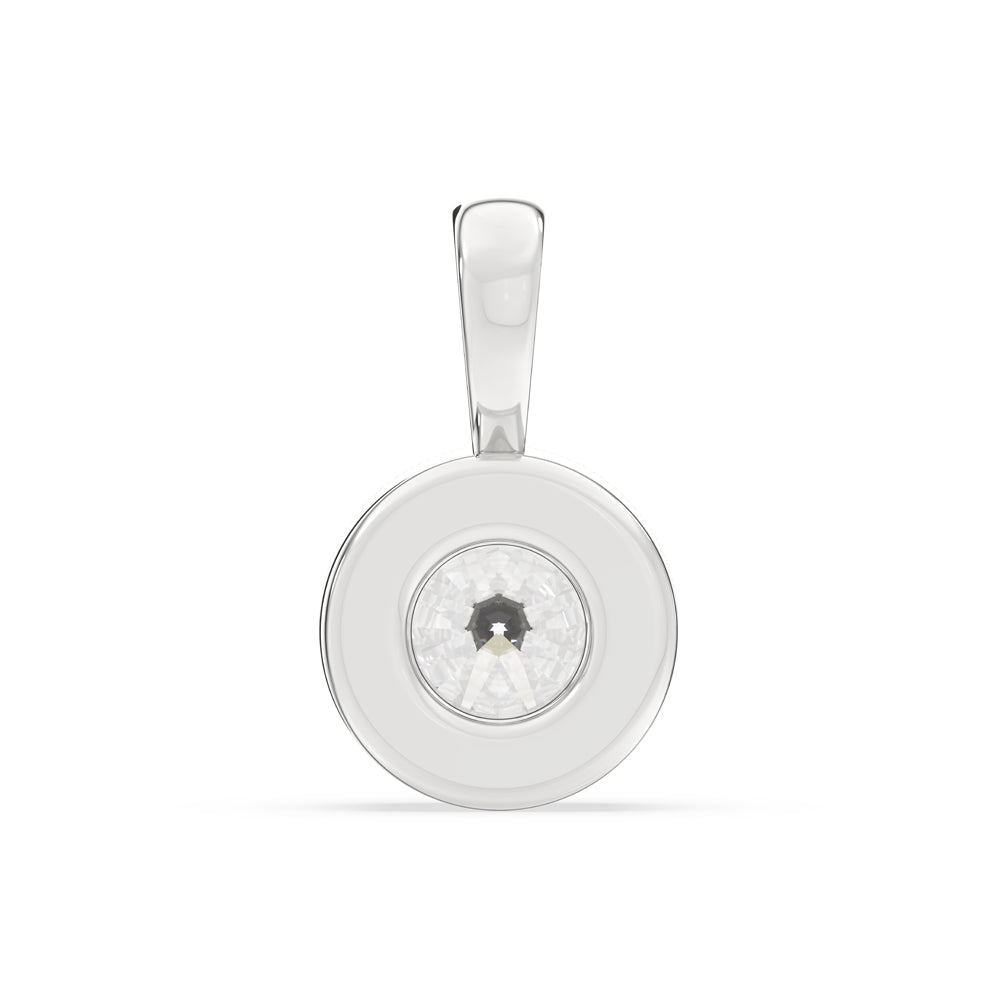 Bezel Set Diamond Pendant - Round Cut Diamond