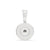 Bezel Set Diamond Pendant - Round Cut Diamond