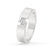 Mens Wedding Band featuring a timeless solitaire look.