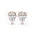 Pear Shaped Diamond Earrings