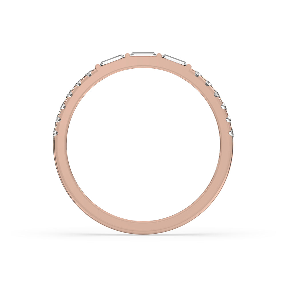 Half Eternity Wedding Band