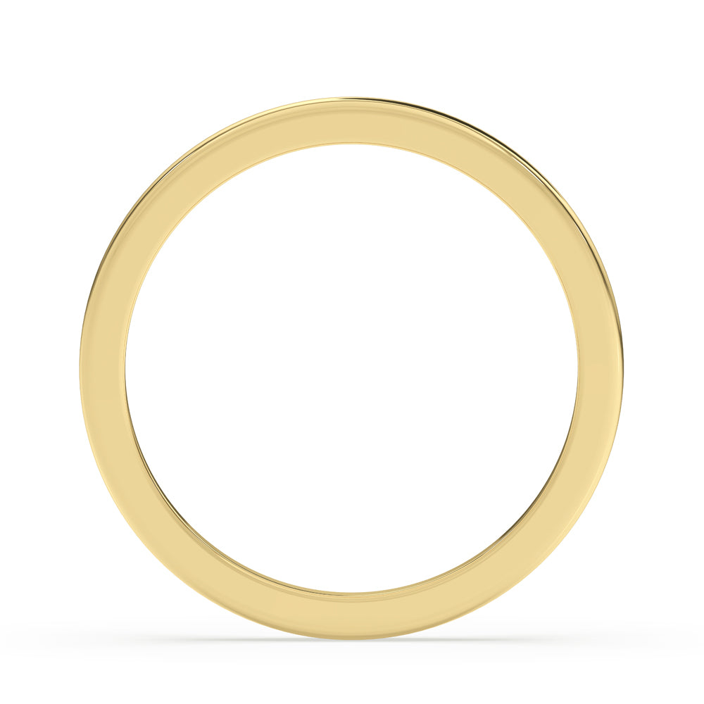 Classic Solid Gold Comfort Fit Wedding Band