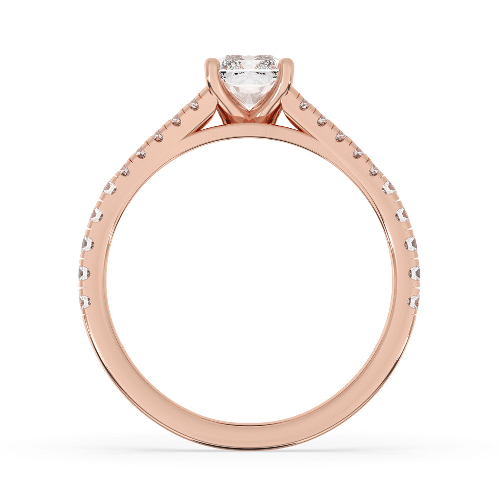 Split Shank Pavé Engagement Ring Settings