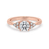 Round Cut Lab Grown Muse Engagement Ring