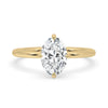 A Timeless and Classic 2 ct Oval solitaire engagement ring