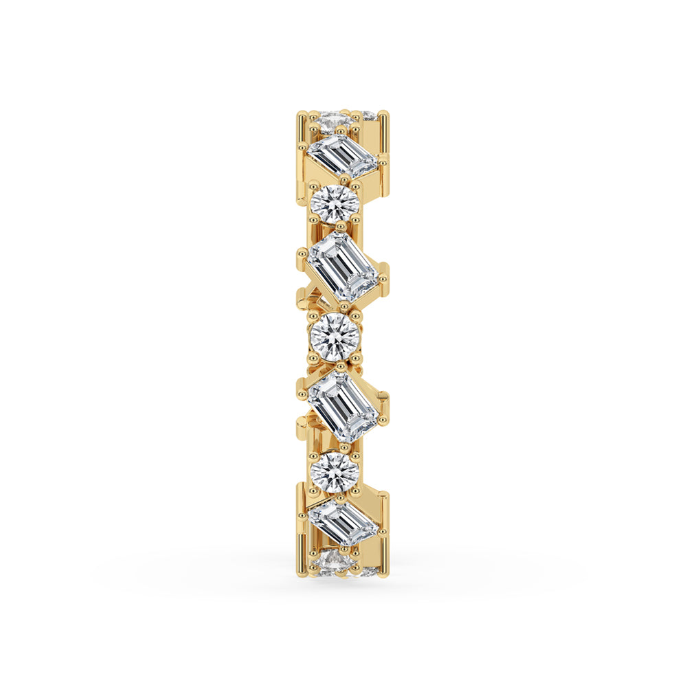 Lab Created Diamond Eternity Band