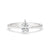 Pear Cut Lab Grown Diamond Solitaire Engagement Ring