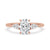 Classic Three Stone Oval Engagement Ring