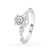 Oval Lab Grown Diamond Engagement Ring