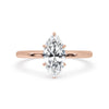 Hidden Halo Marquise Engagement Ring