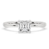 4 Prong Diamond Ring In White Gold