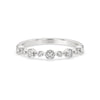 Half Eternity Diamond Wedding Band