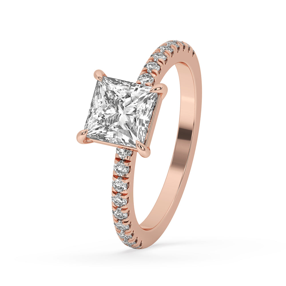 Princess Cut Engagement Ring