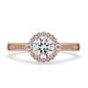 Royal Vintage Halo Engagement Ring