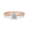 Tapered Shank Engagement Ring