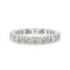 White Gold Eternity Wedding Band