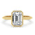 Emerald Cut Lab Grown Diamond Solitaire Engagement Ring