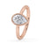 Bezel Set Diamond Ring