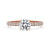 Round Pave Engagement Ring