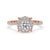 Diamond Cluster Engagement Ring