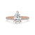 Pear Pave Engagement Ring