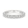 Half Eternity Band with elegant design for everyday wear.
