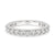 Half Eternity Band with elegant design for everyday wear.
