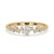 Oval diamond wedding band with timeless design and sparkle.