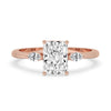 Radiant cut engagement ring featuring a radiant diamond cut ring with exceptional brilliance and timeless elegance.
