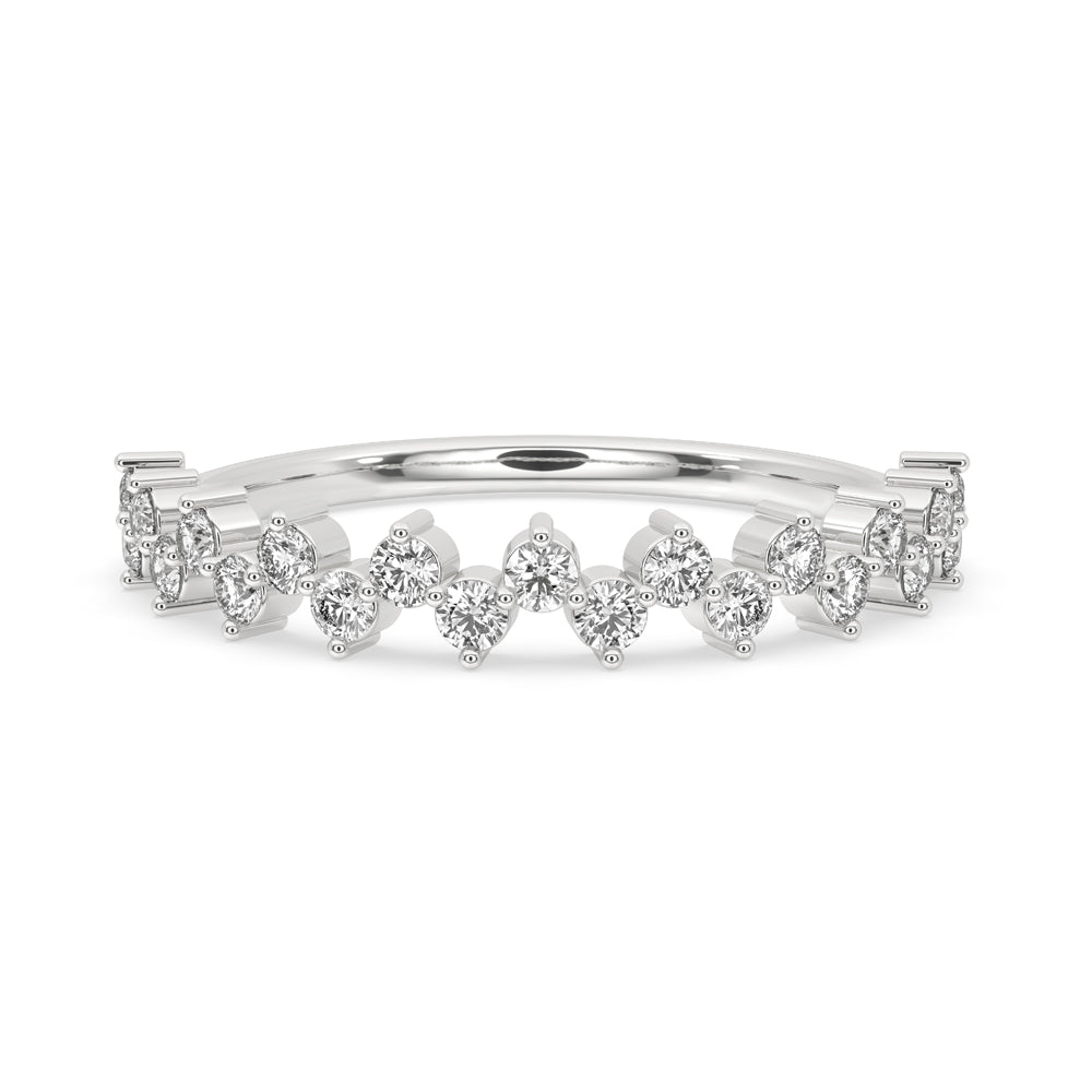 Half Eternity Band featuring a classic and timeless design.
