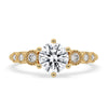 Round Diamond Engagement Ring With 6 Prong Style