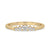 5 stone wedding band with elegant design and sparkle.
