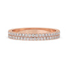 Luxurious Multi-row Diamond Wedding Band