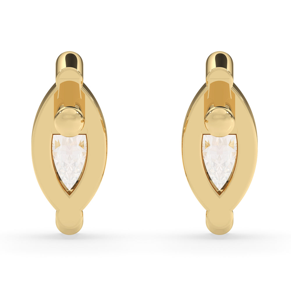 Marquise Cut Lab Grown Diamond Earrings