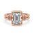 Emerald Cut Solitaire Diamond Engagement Ring