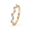 Zig Zag Diamond Band