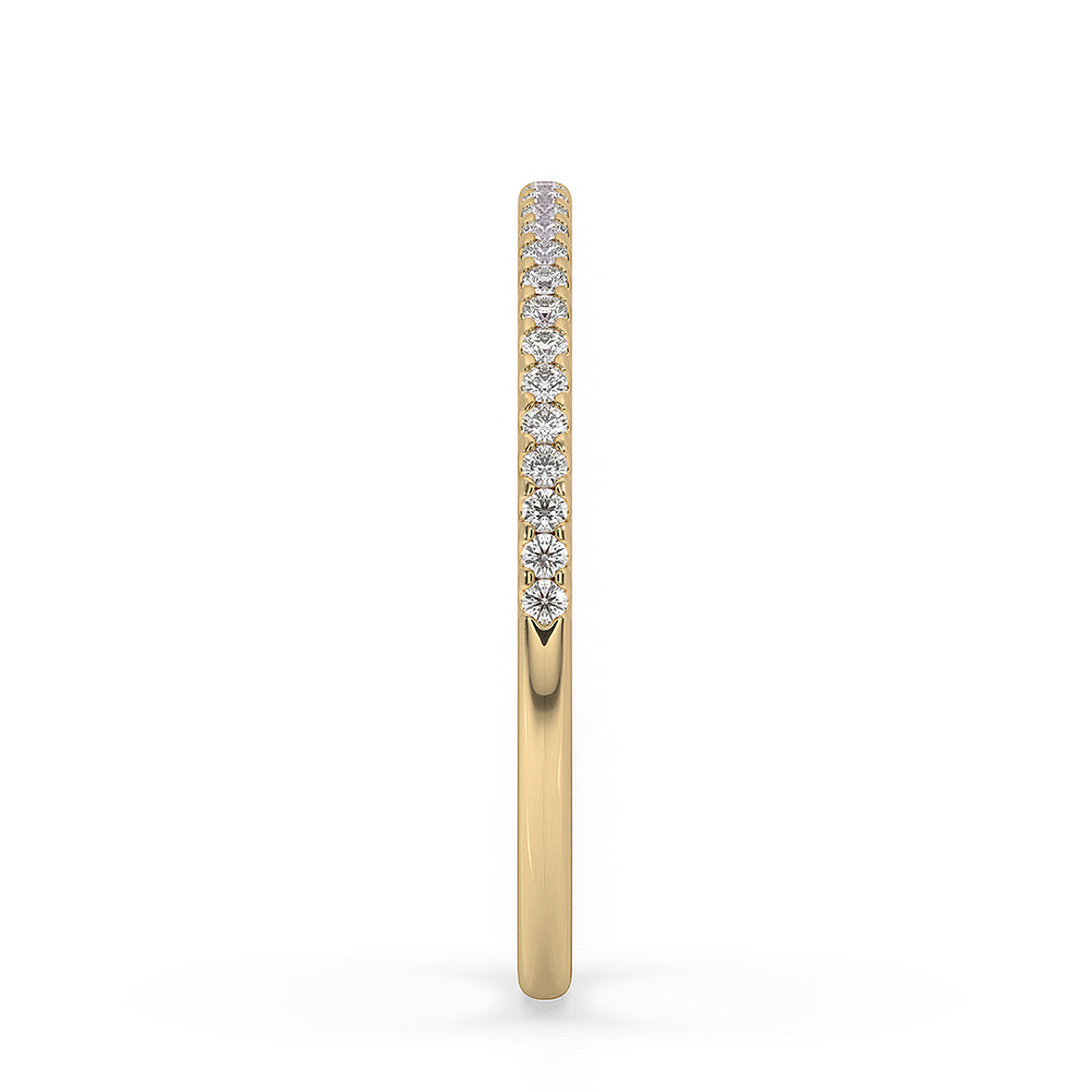 Lab Grown Diamond IGI certified handmade band carat diamonds band.