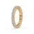 Eternity Wedding Band featuring shared prong elegance.