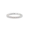 White gold wedding band with a stunning white gold wedding ring band design.
